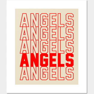 ANGELS Posters and Art